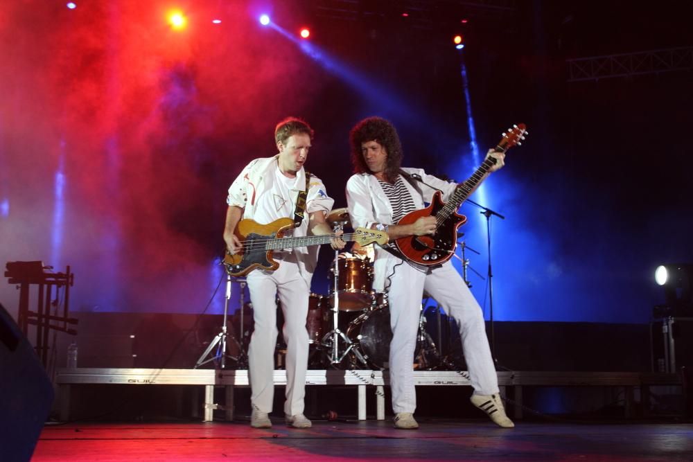 La banda argentina emocionó al público con su repertorio. Foto: JOSÉ AYUT.