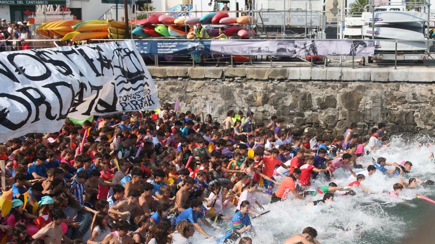 El momento del abordaje