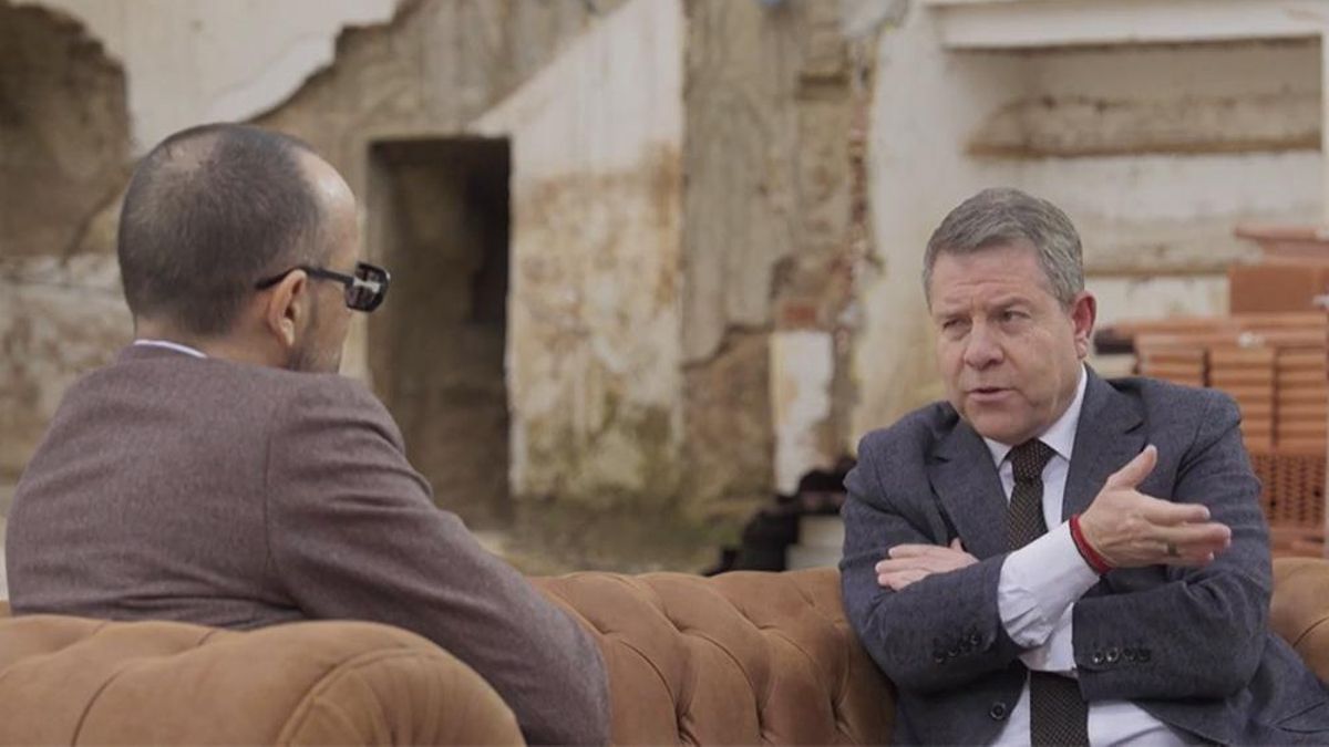 Emiliano García Page con Risto Mejide en 'Viajando con Chester'