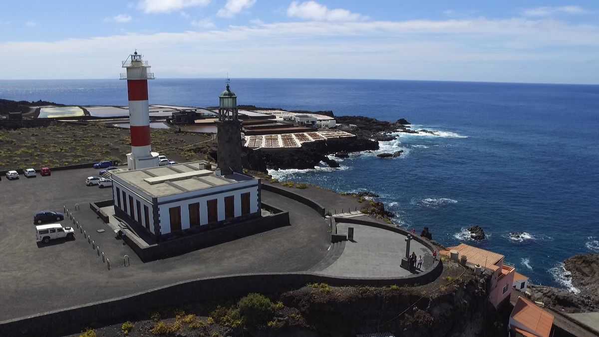 Litoral de Fuencaliente, en La Palma, donde se estudia el impacto de la acidificación de los océanos