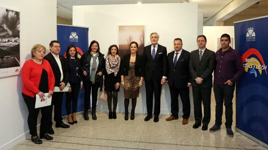 Rubén Cacho / ICAL La presidenta, Silvia Clemente, inaugura la jornada ‘El Municipalismo en el Estado de las Autonomías junto a nueve alcaldes de diferentes provincias de Castilla y León