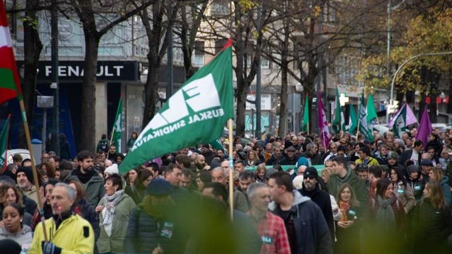 Los sindicatos ELA y LAB registran en el Parlamento Vasco una iniciativa para tener un SMI más alto que el del Estado