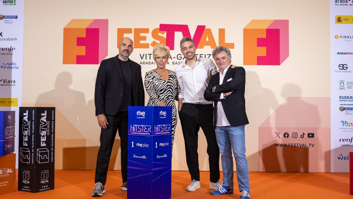 Imagen de la presentación de 'Hitster' en Vitoria