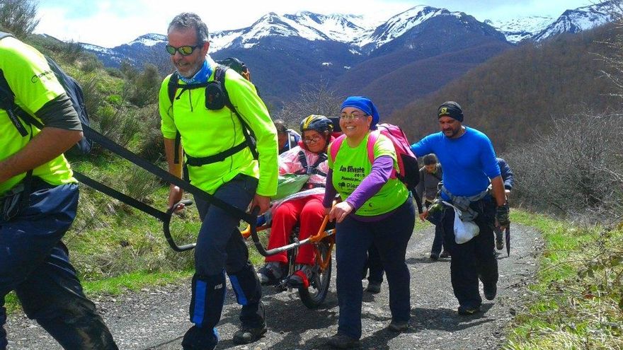 ICAL. Fundación Global Nature acerca Picos de Europa a personas con movilidad reducida.