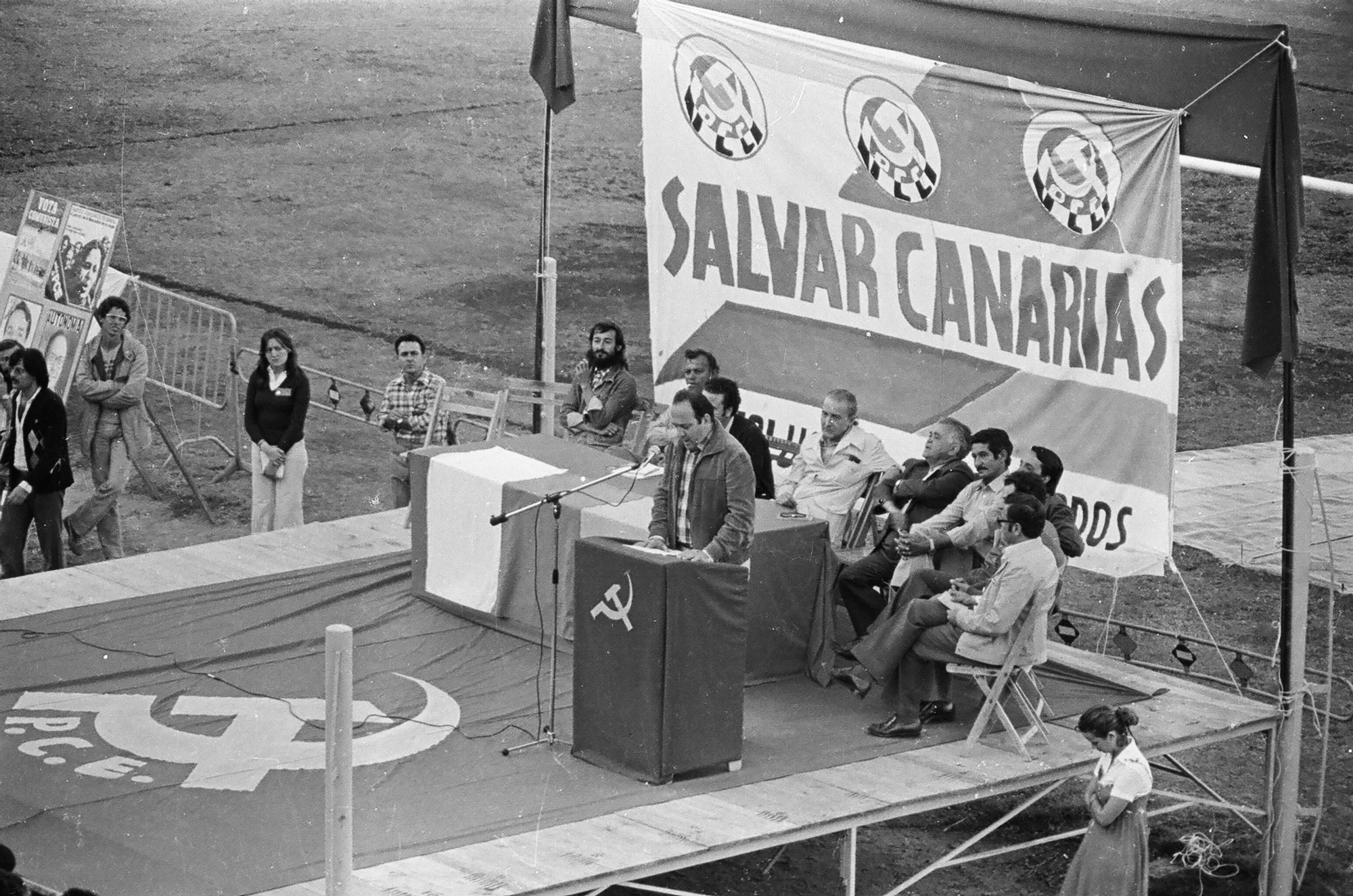 Fotos de Francisco González Concepción recogidas en el libro '40 Años de Libertad'