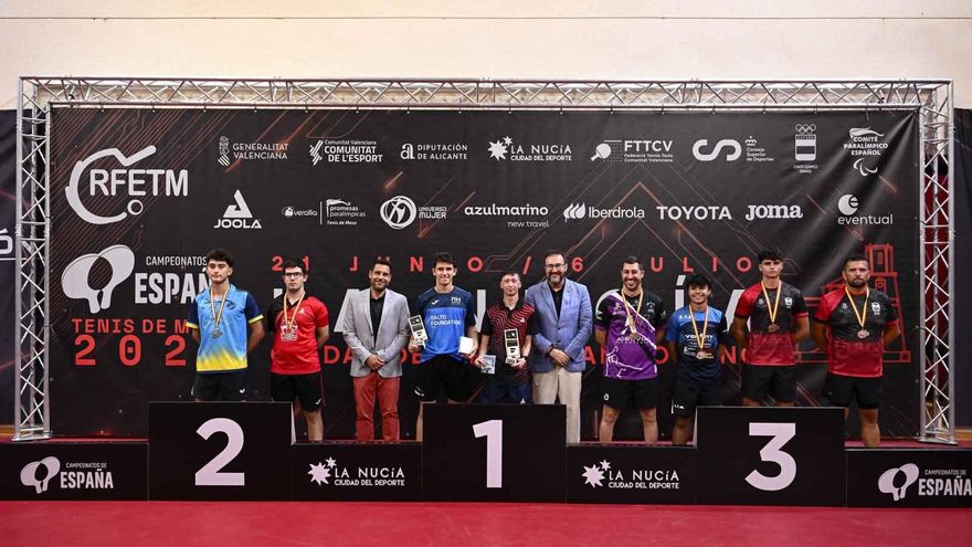 Canarias se despide de los Campeonatos de España de Tenis de Mesa sumando trece medallas