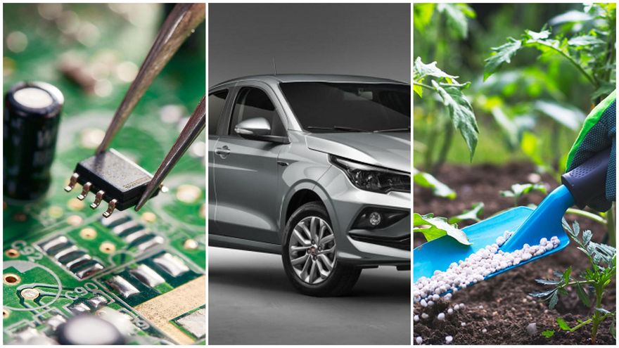 Electrónica, autos y químicos, los sectores menos afectados por la falta de dólares