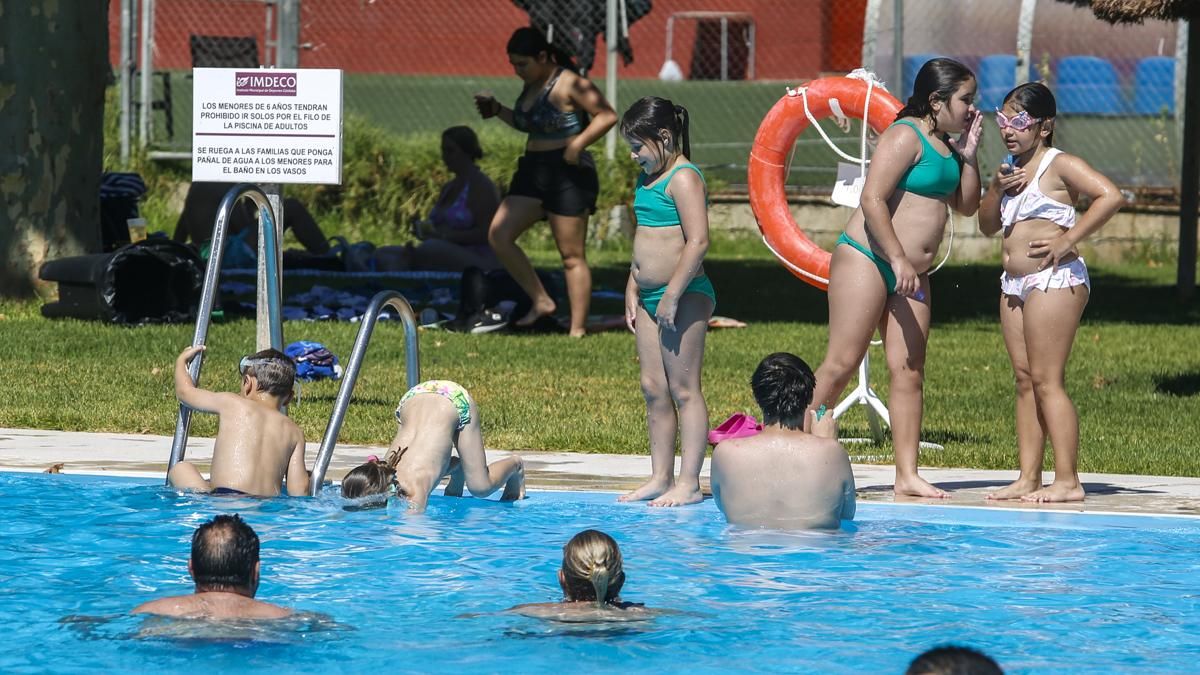 Apertura de la piscina de la Fuensanta