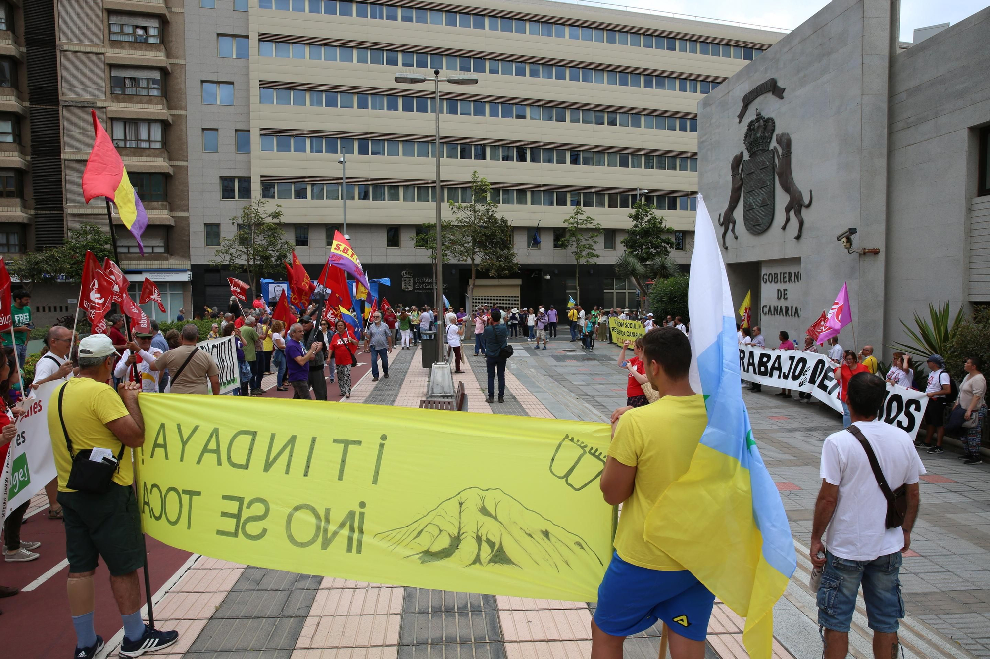 Marcha por la dignidad en Las Palmas de Gran Canaria. Alejandro Ramos.