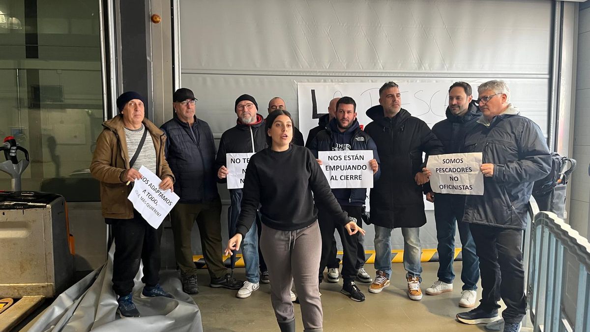 Pescadores catalanes protestan frente a las nuevas regulaciones europeas.