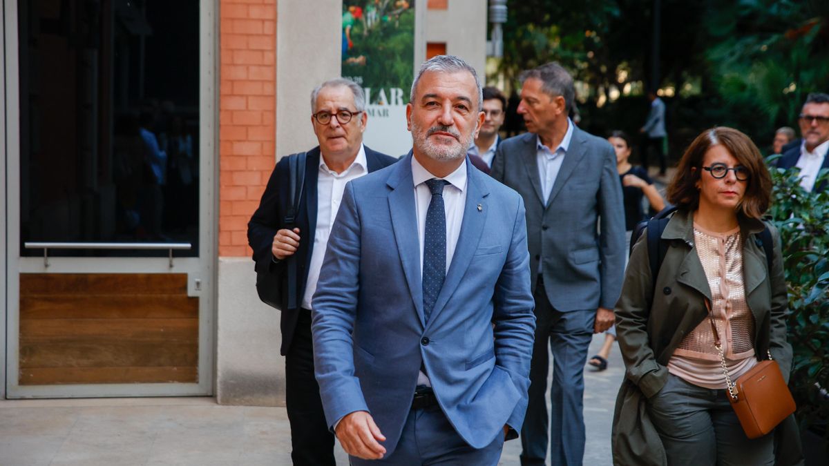 Llegada de Jaume Collboni, alcalde de Barcelona