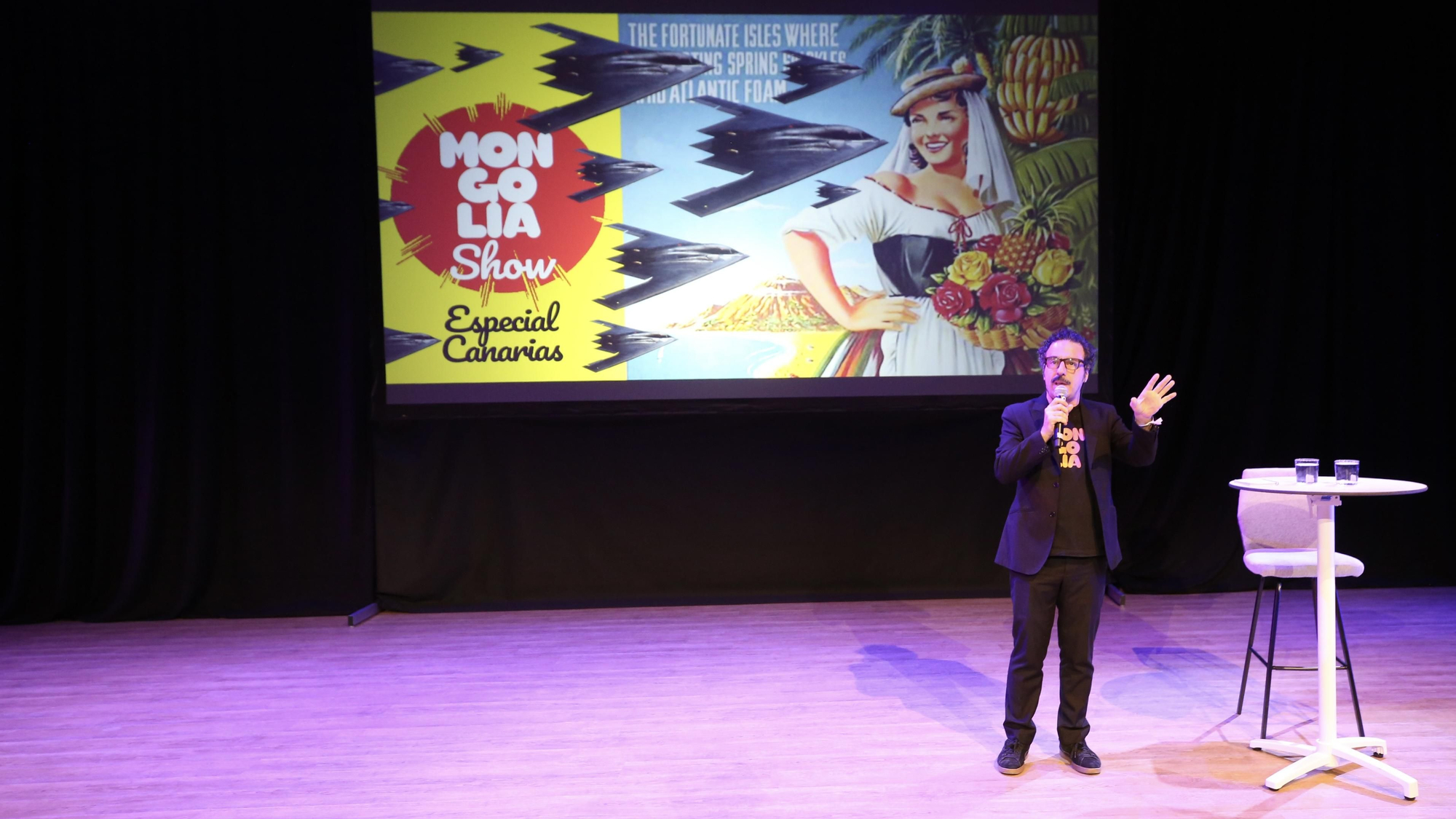 Darío Adanti durante el Show Mongolia