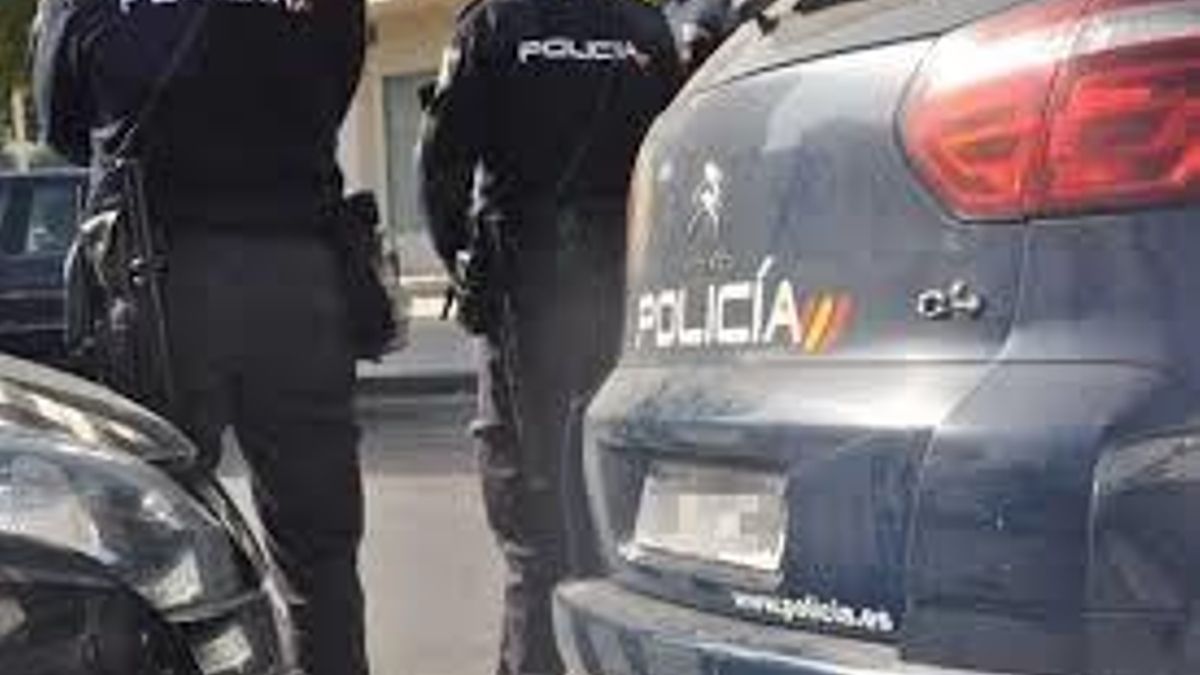 Agentes y vehículos de la Policía Nacional