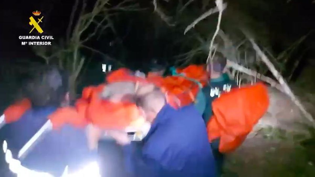 Rescate de un hombre en el San Lorenzo