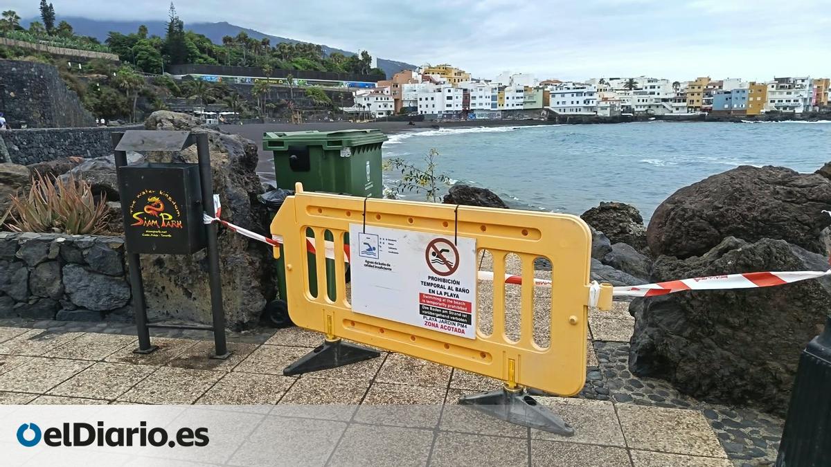 Playa Jardín, la playa que cierra y reabre al baño por sus niveles de e.coli