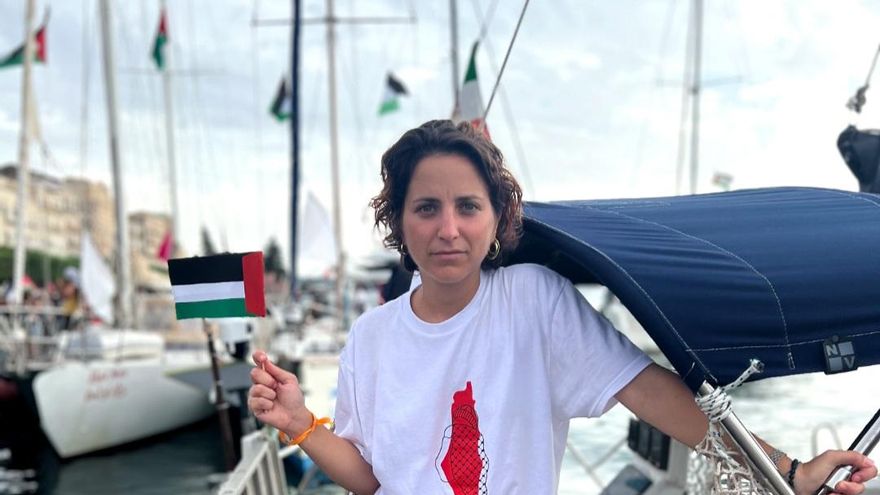 Benedetta Scuderi, eurodiputada a bordo de la flotilla a Gaza: "El plan de paz lo han hecho dos hombres en una habitación sin presencia palestina"