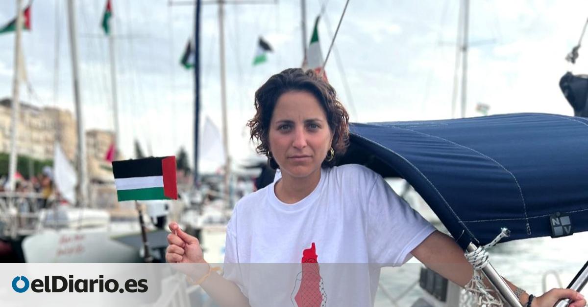 Benedetta Scuderi, eurodiputada a bordo de la flotilla a Gaza: “La intervención israelí será probablemente esta noche”