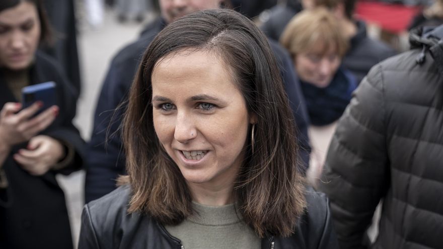 La secretaria general de Podemos y ministra de Derechos Sociales y Agenda 2030, Ione Belarra.