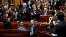 Torra arremete contra Torrent después de la retirada de su escaño y JxCat rechaza participar en las votaciones