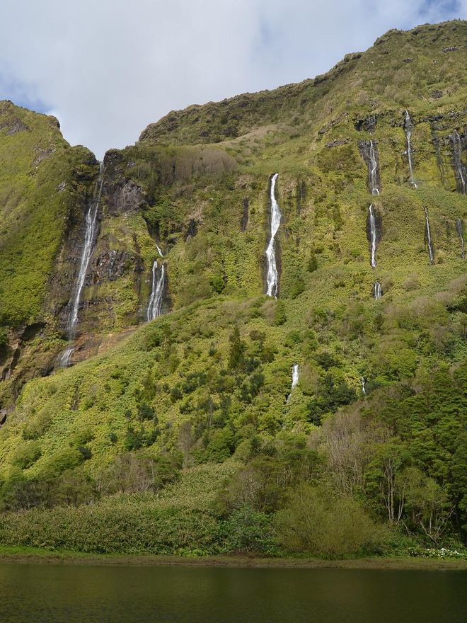Cascadas en Poço Ribeira do Ferreiro.