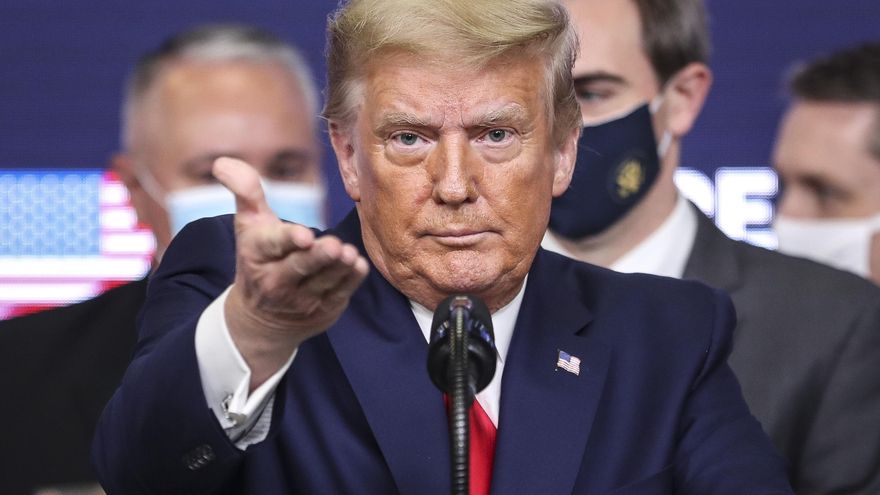 El presidente de EEUU, Donald Trump.