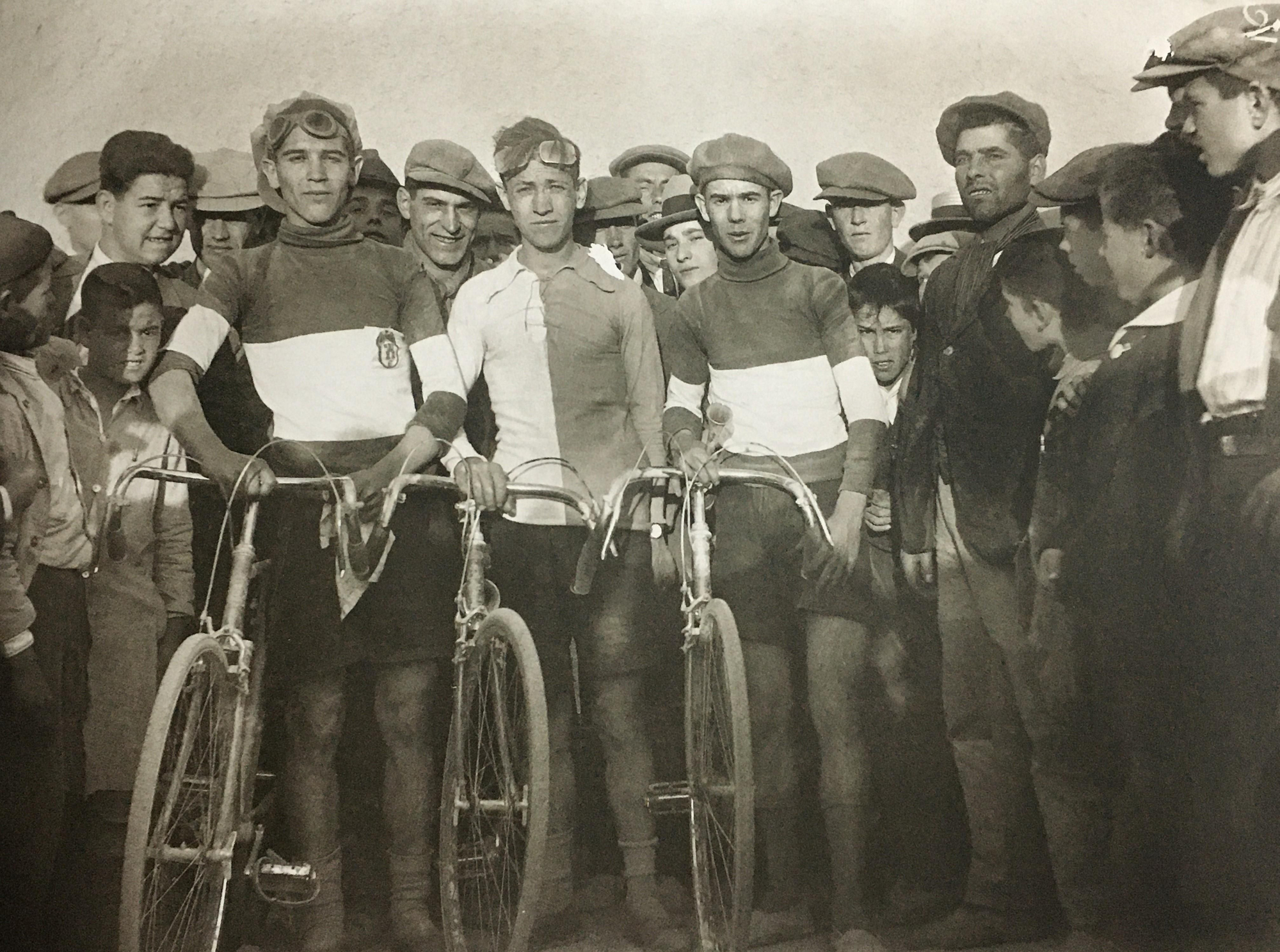 Grupo de ciclistas
