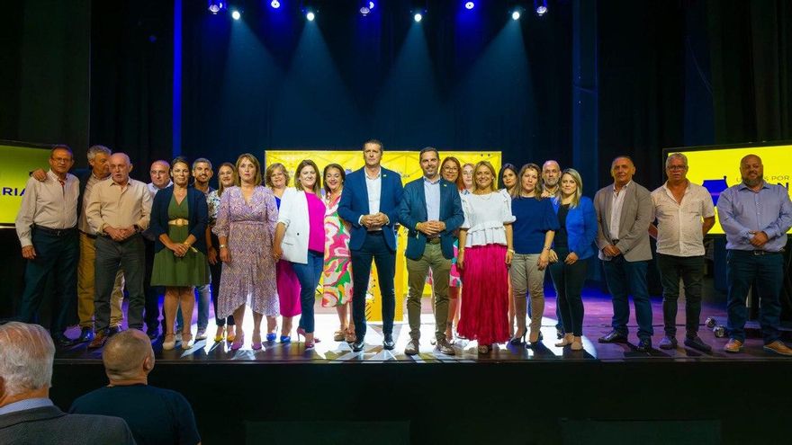 Unidos por Gran Canaria presenta sus candidaturas para Las Palmas de Gran Canaria y Gáldar