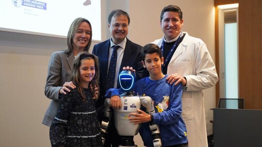 Osakidetza asegura ahora que su robot para acompañar a niños ingresados en Txagorritxu no usa la inteligencia artificial
