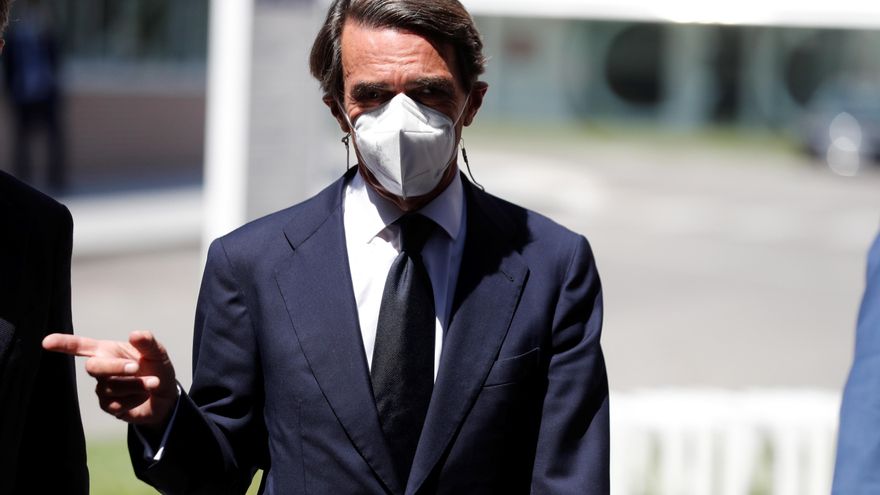El expresidente del Gobierno José María Aznar. EFE/Emilio Naranjo/Archivo
