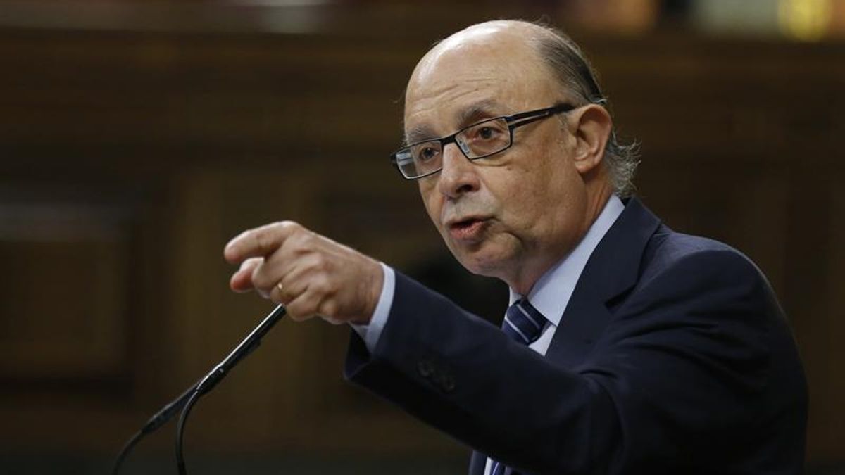 El ministro de Hacienda, Cristóbal Montoro.