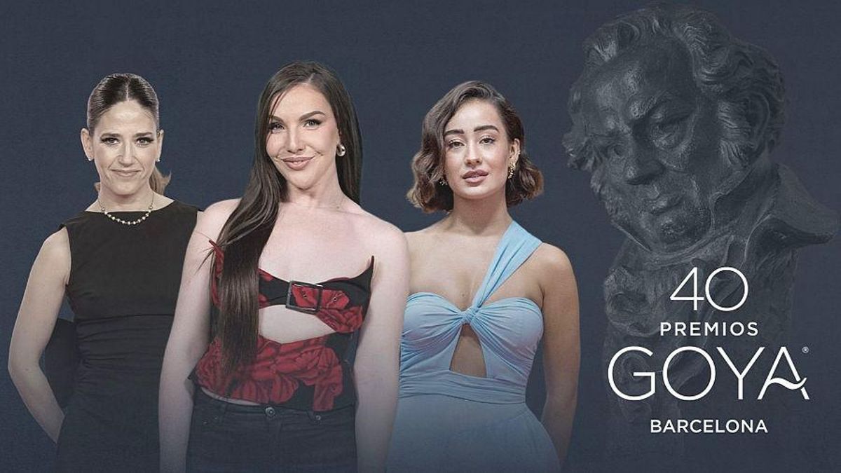 Nuria Marín, Inés Hernand y Marina Rivers estarán en el backstage de los Premios Goya 2026