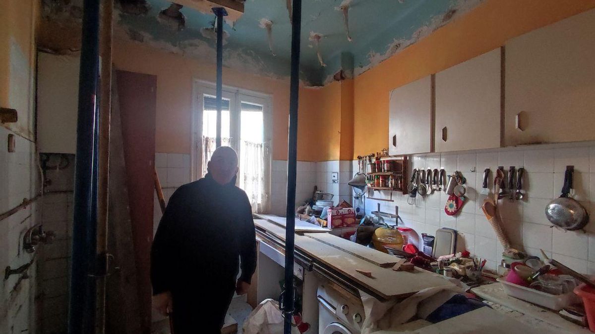 Mariano, sin cocina y al borde de la tragedia por la dejadez de una orden religiosa: "Es una treta para que me vaya"