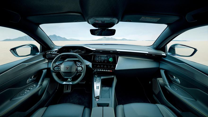 Habitáculo del Peugeot 408.