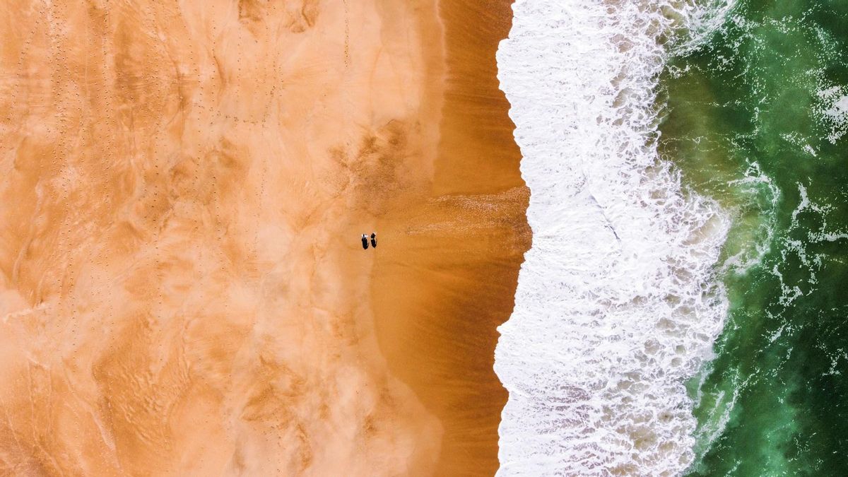 Las playas de Hossegor, en las Landas.