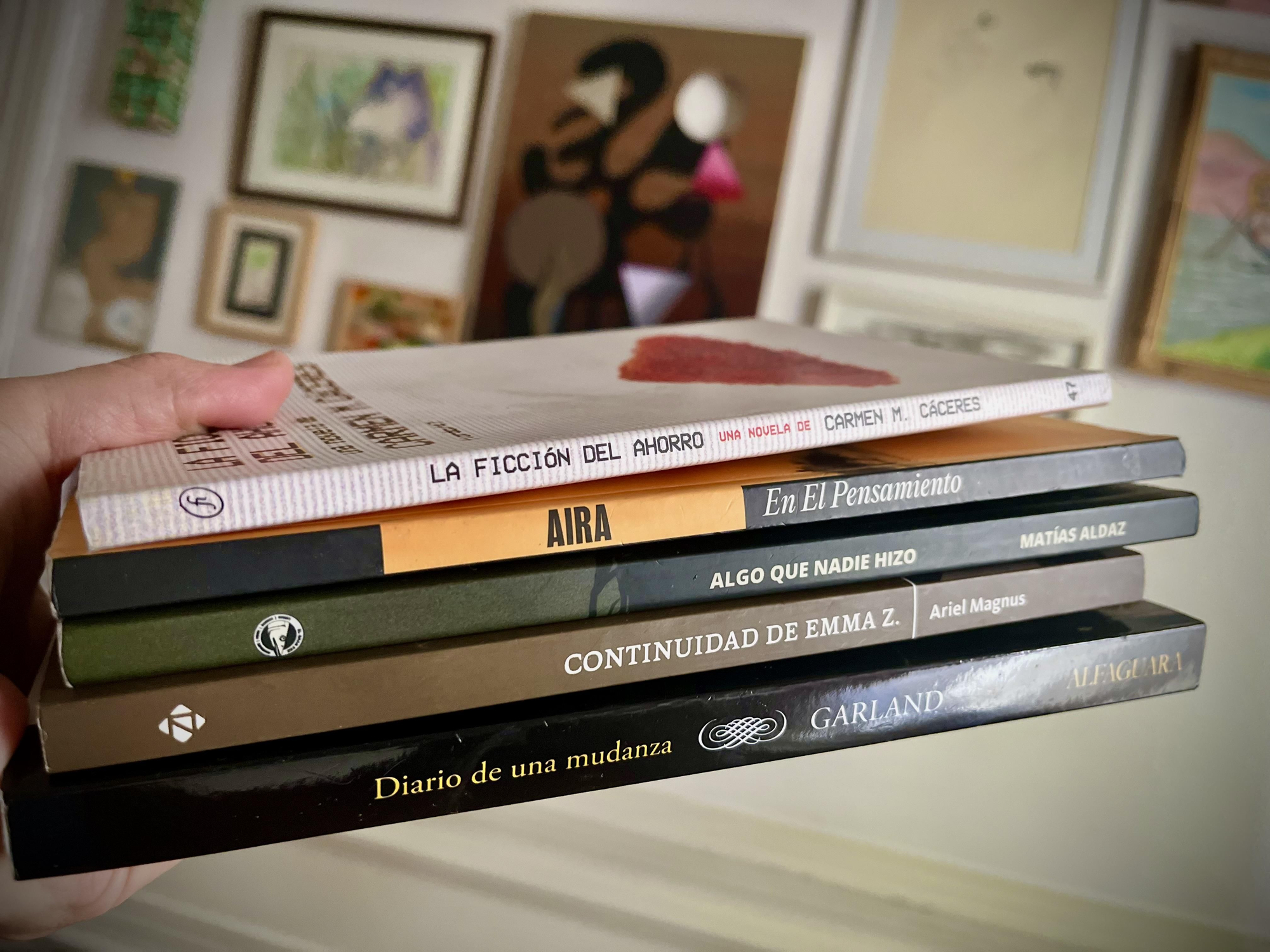 Las cinco novelas finalistas del Premio Fundación Medifé Filba 2025.