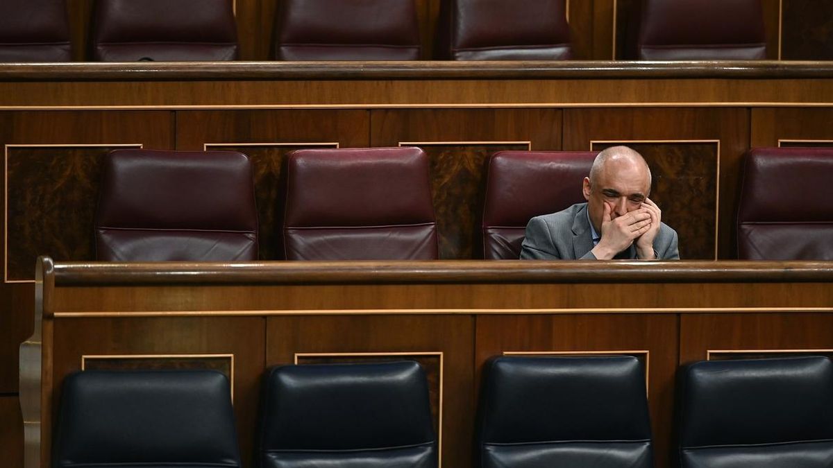 El secretario general del Grupo Socialista, Rafael Simancas.