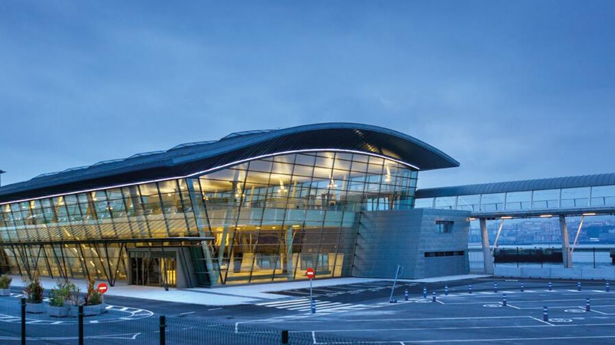 Terminal de cruceros del Puerto de Getxo.