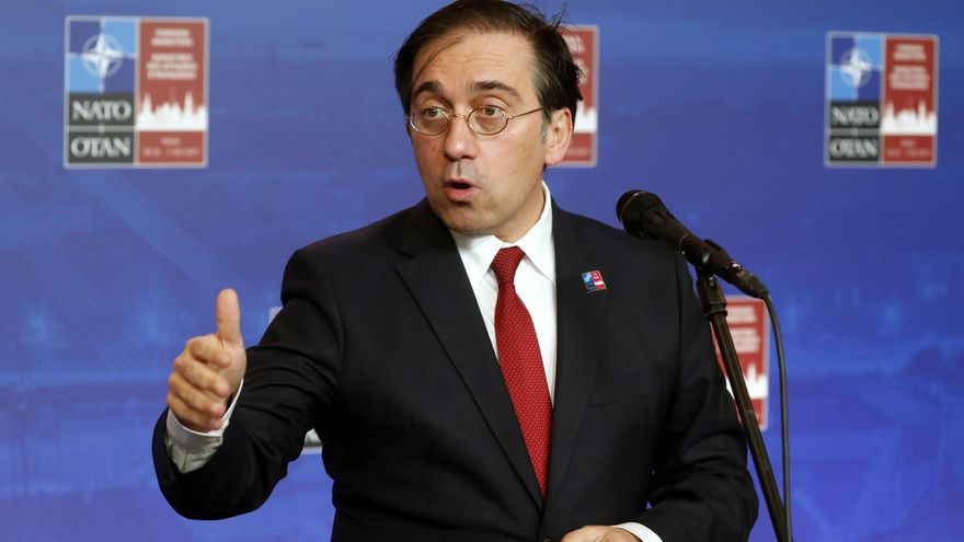 Imagen de archivo del ministro español de Asuntos Exteriores, José Manuel Albares. EFE/EPA/TOMS KALNINS