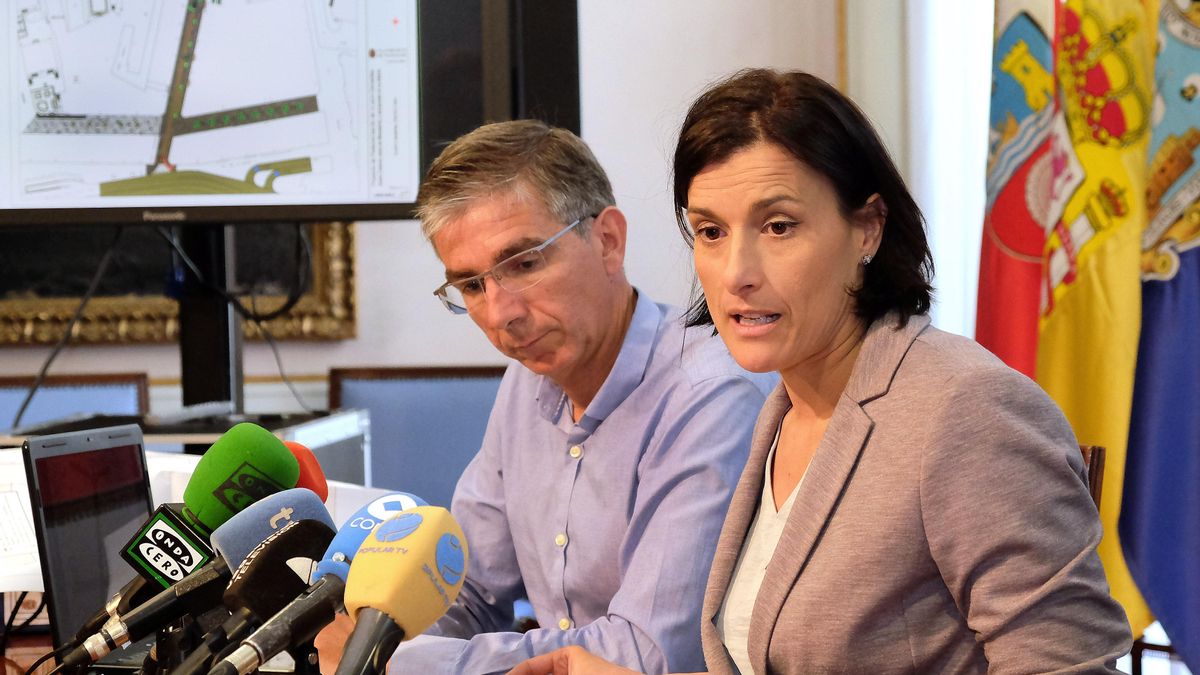 Gema Igual y César Díaz.