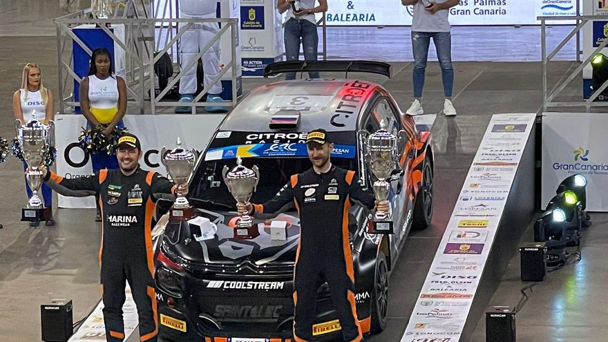 Cuarto triunfo de los rusos Lukyanuk-Arnautov en el Rally Islas Canarias