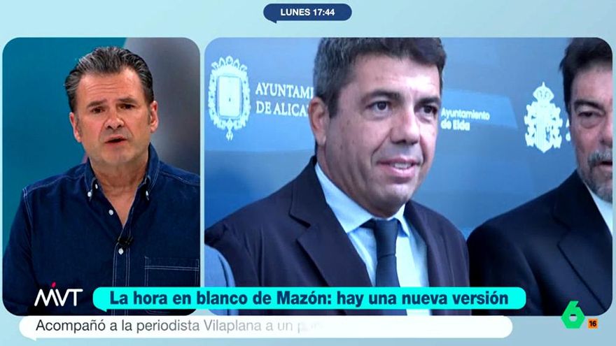 Iñaki López condena en laSexta la "nueva mentira" de Carlos Mazón sobre la DANA de Valencia: "Es una vergüenza"