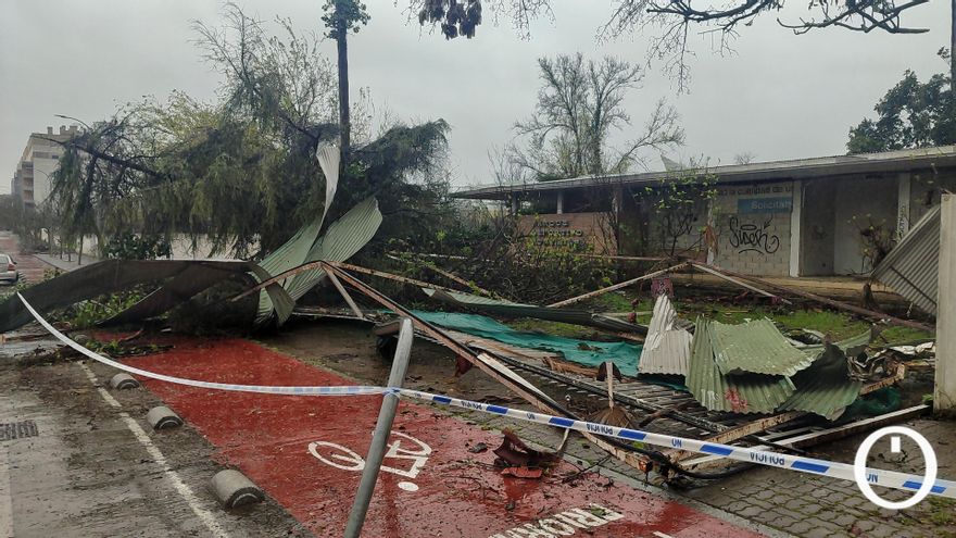 Las rachas súbitas de casi 100 kilómetros/hora que provocaron el "tornado" de Córdoba