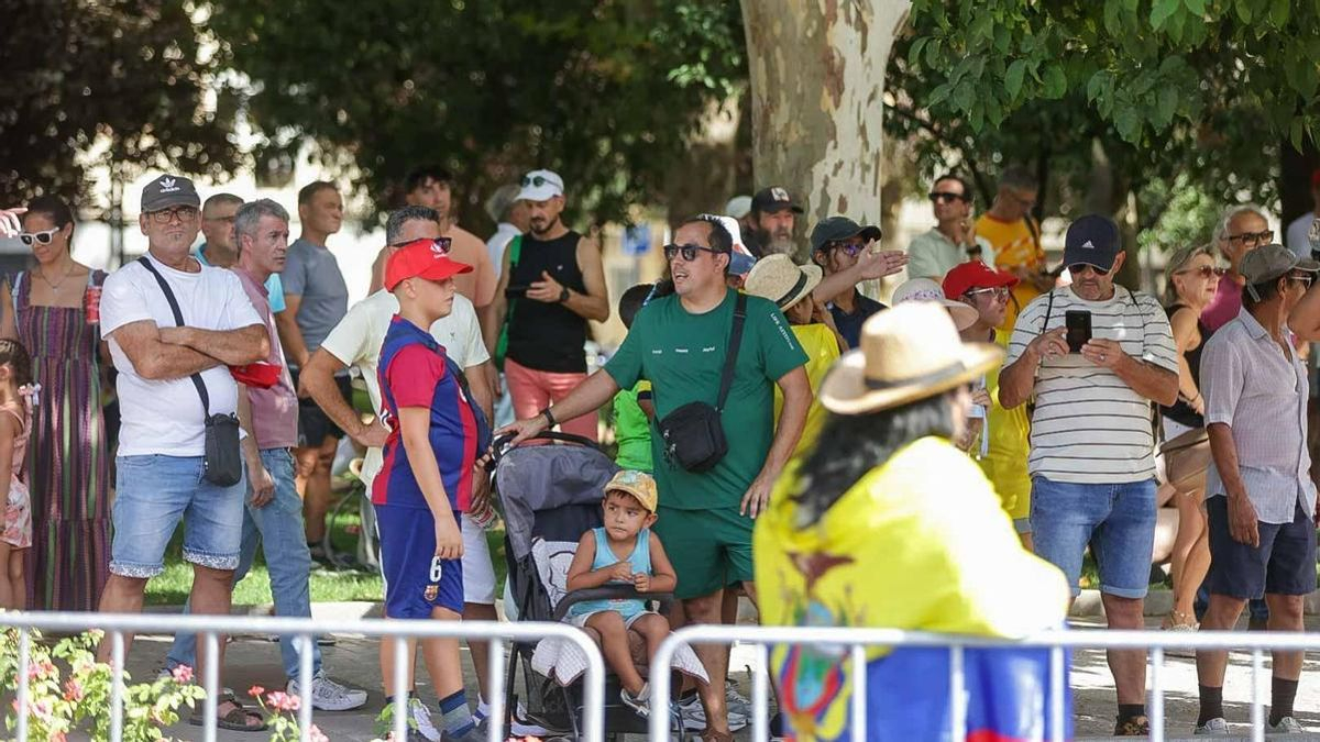 El calor extremo marca la llegada de La Vuelta a Córdoba