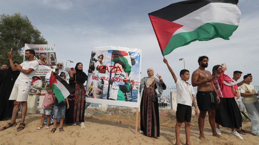 La Flotilla rumbo a Gaza hace escala en Túnez a la espera de que se unan más barcos