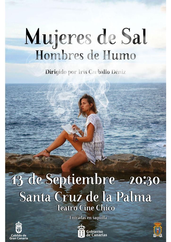 Cartel del documental 'Mujeres de Sal. Hombres de Humo'.