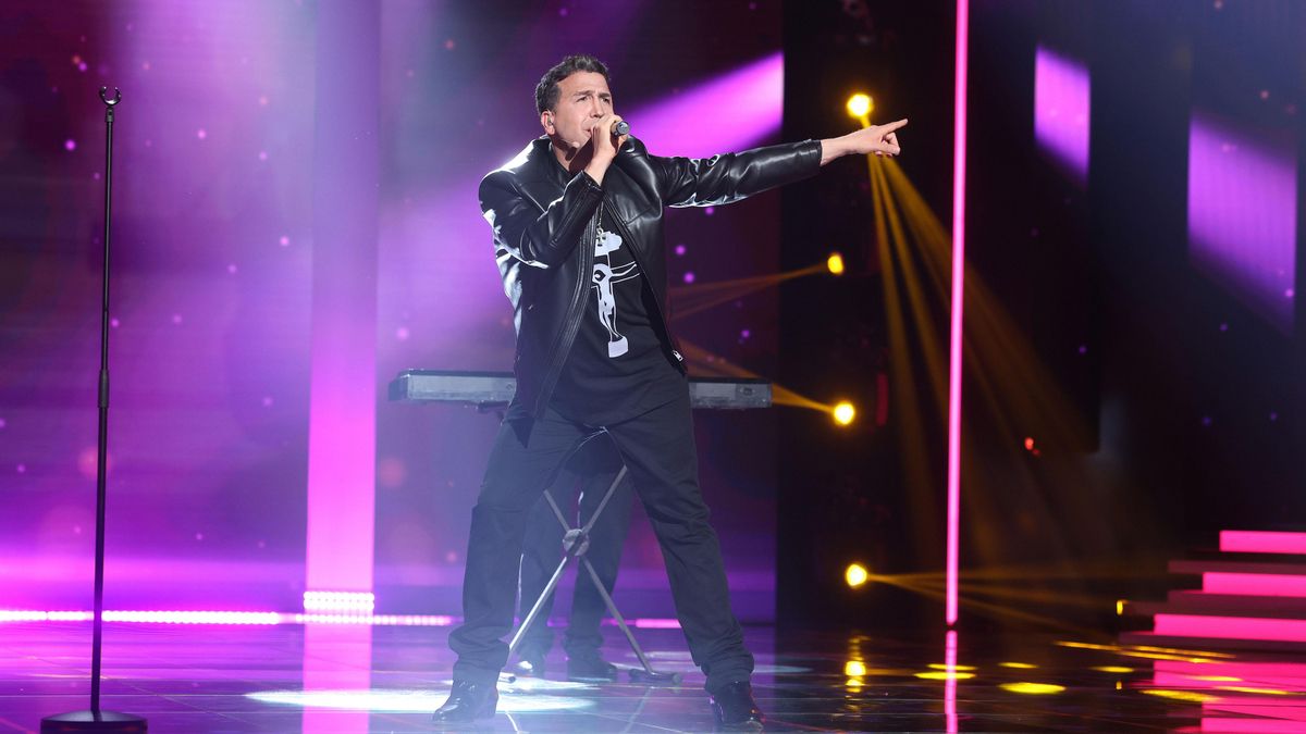 Aníbal Gómez en la gala 10 de 'Tu cara me suena 13'