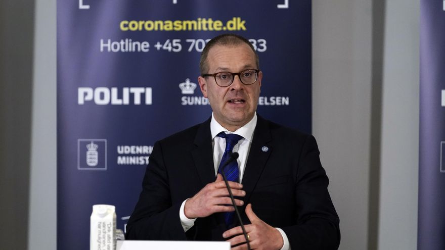 Copenhagen (Denmark), 27/03/2020.- WHO European director Hans Kluge gives status on the Danish handling of coronavirus during a press breefing in Eigtved's Pakhus, EFE/EPA/IDA GULDBAEK ARENTSEN /Archivo