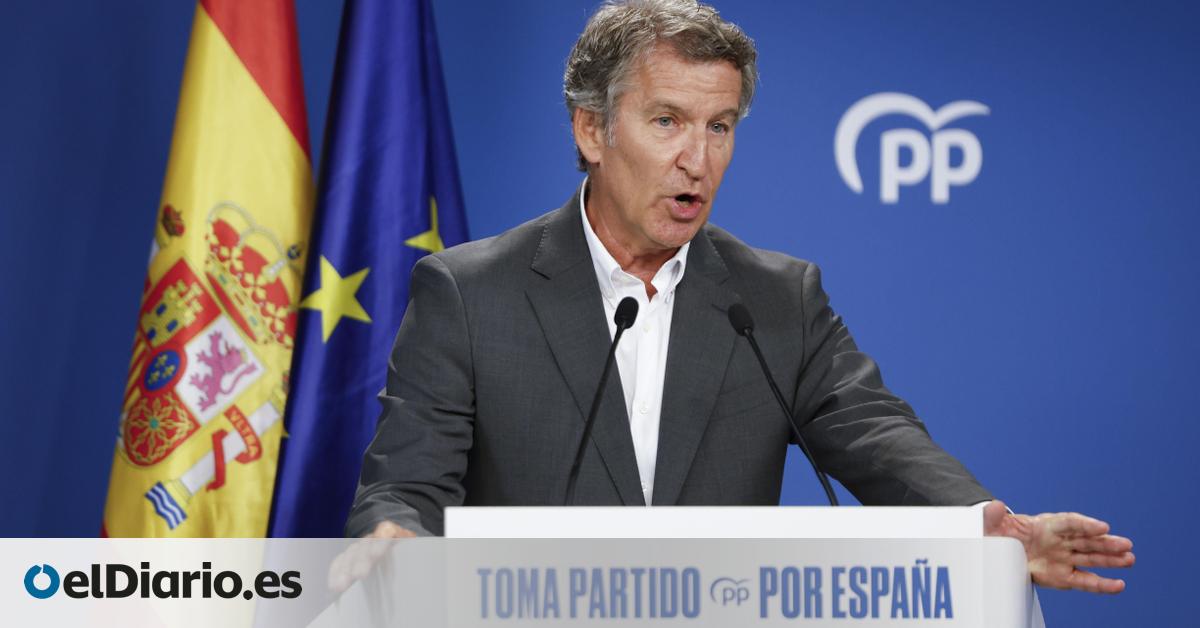 Feijóo, tras el procesamiento del fiscal general: “La limpieza de este país pasa por cambiar al presidente”