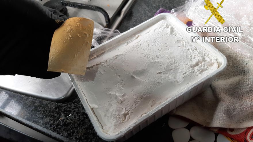 Metanfetamina hallada en el congelador