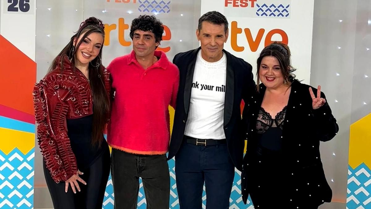 El Benidorm Fest 2026 calienta en RTVE con Jesús Vázquez, Ambrossi y la vuelta de Chanel: "Será la edición más potente"